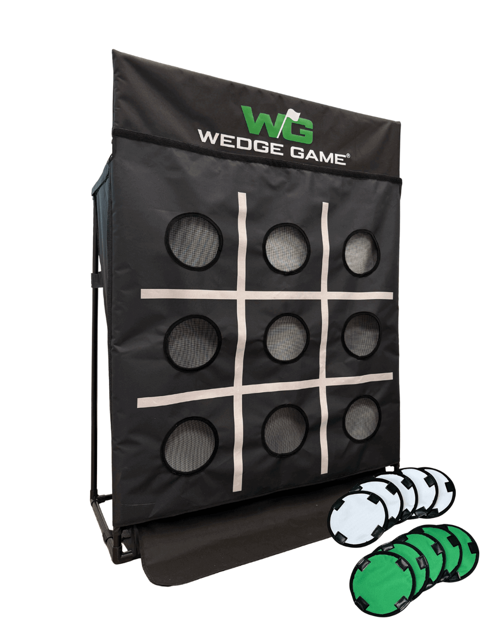Wedge Game: A 6 in 1 Chipping & Pitching System with Auto Ball Return. Designed by Golfers, used by Pros.