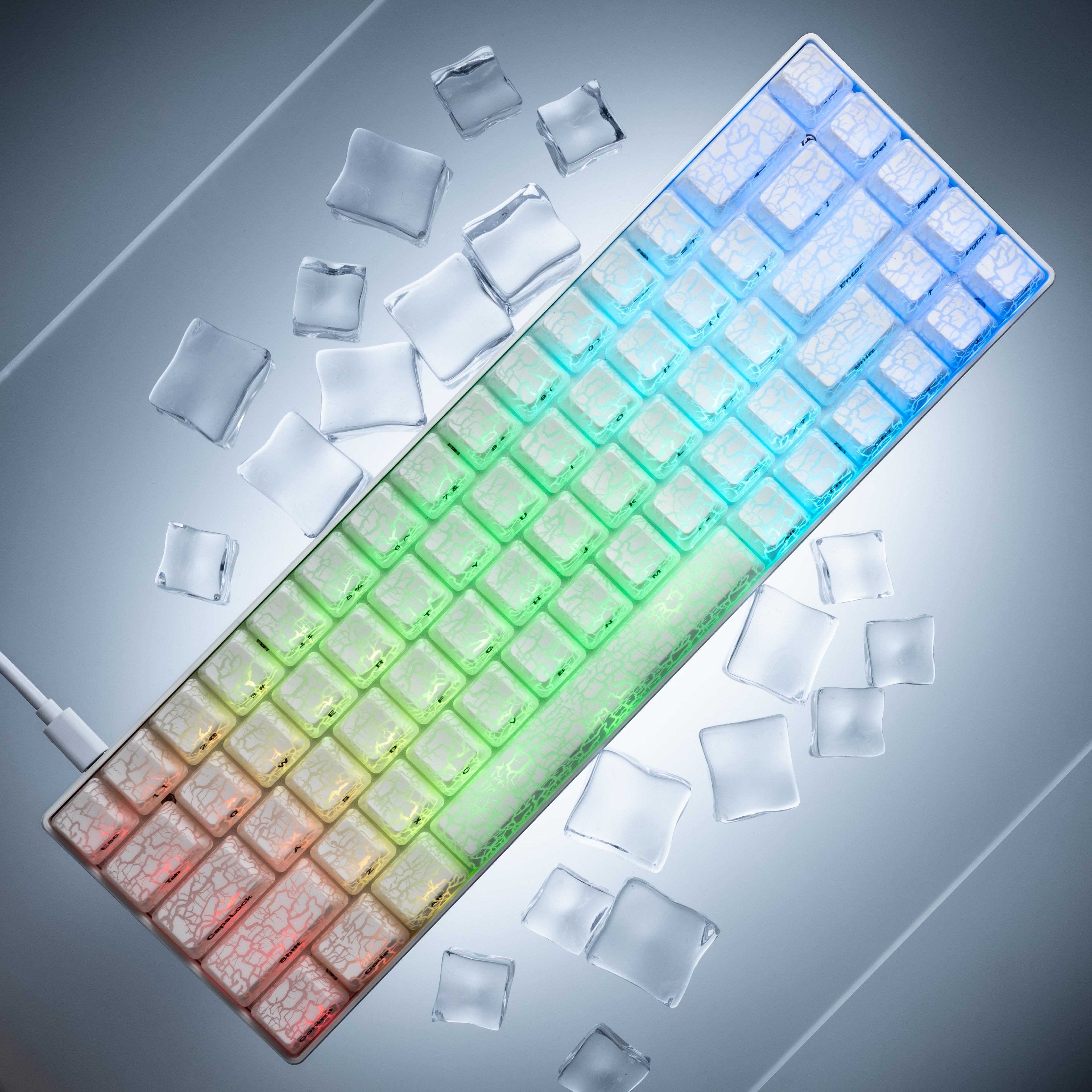 XVX HE68 68% Rapid Trigger Hall Effect Wired Magnetic Gaming Keyboard